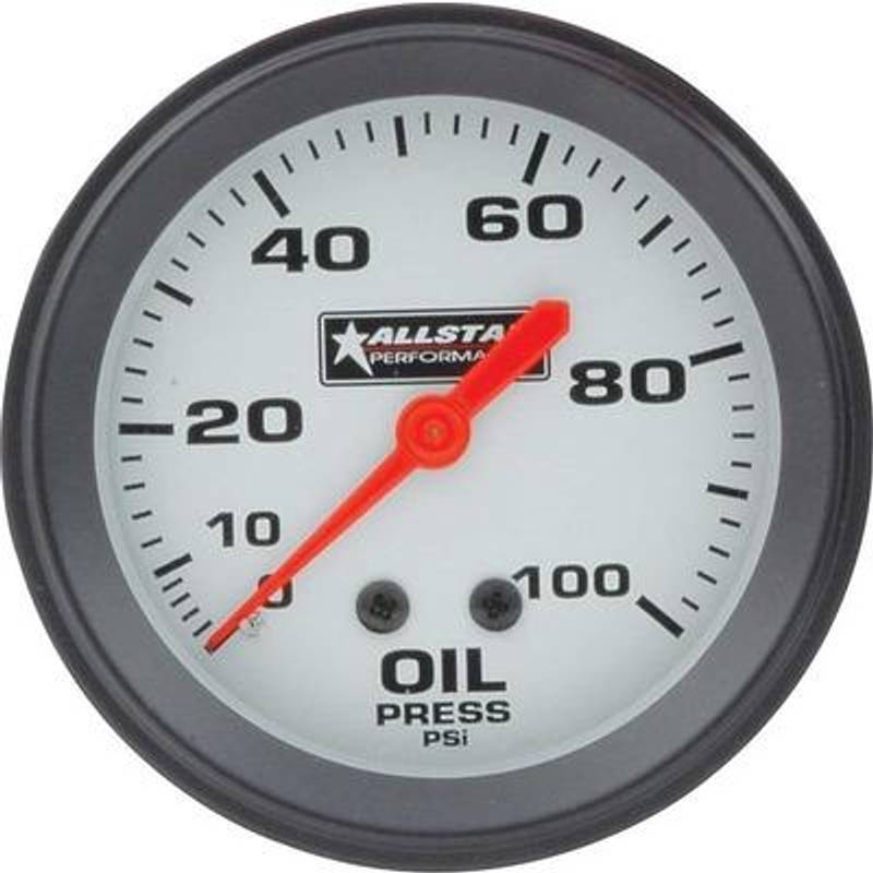 OLJETRYKKMÅLER 0-100 PSI