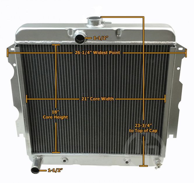 Hovedbilde ALU-RAD DODGE CHARGER 66-69