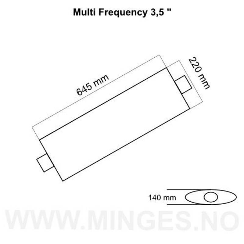 EKSOSPOTTE MULTI-FREQUENCY 3,5'' REPACK