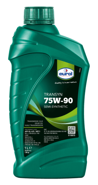 Hovedbilde EUROL TRANSYN 75w90 GL4/5  1 LITER