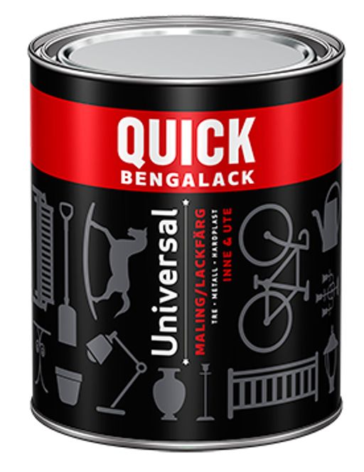 Hovedbilde QUICK BENGALAKK ALUFARGE 0,75L