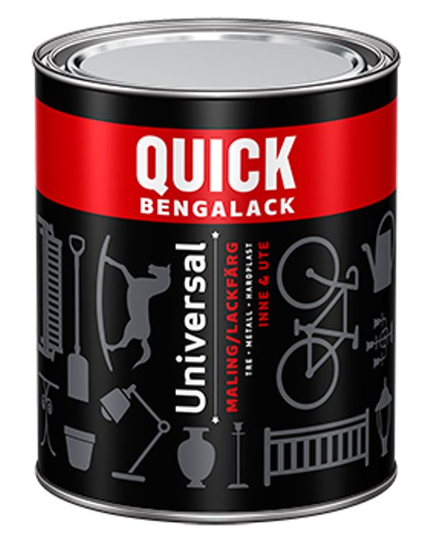 QUICK BENGALAKK ALUFARGE 0,75L