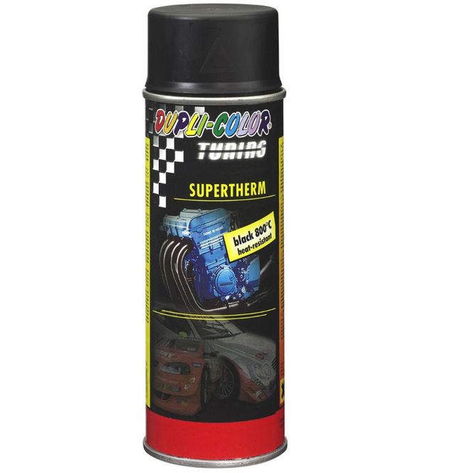 Hovedbilde LAKK 1K SUPERTHERM Svart 400ml