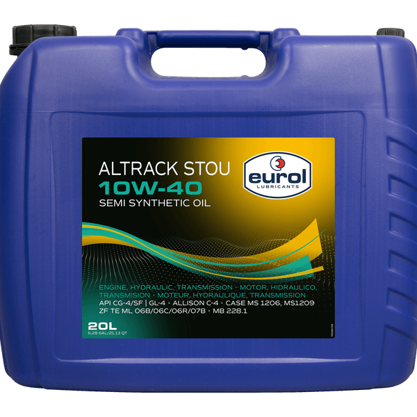 Hovedbilde EUROL ALTRACK 10W40 STOU - 20 LITER