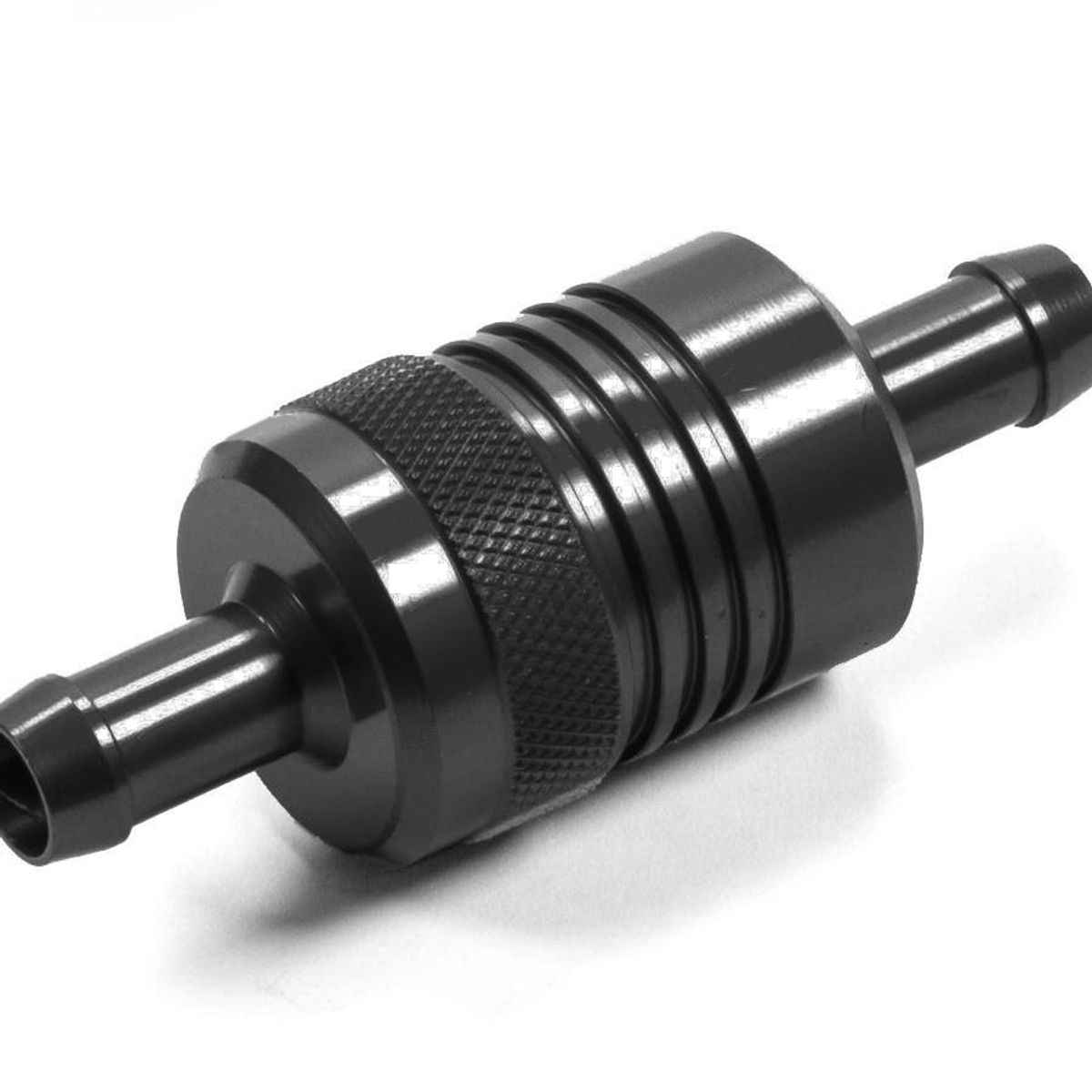 BENSINFILTER ALU SVART 3/8'' 
