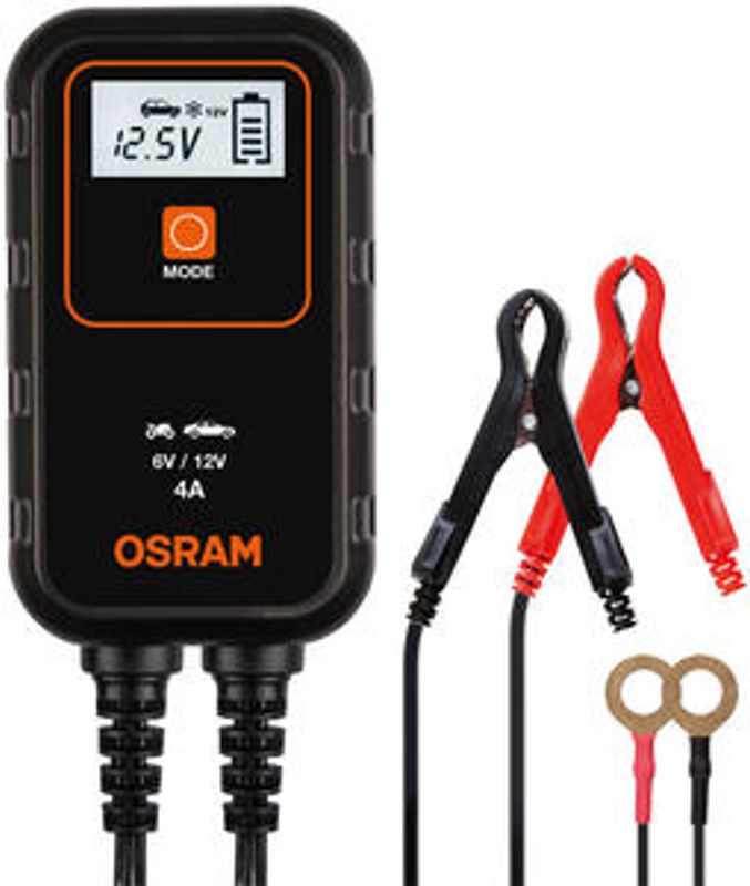 OSRAM BATTERILADER 6/12V - 4A